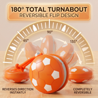 ValuTail™ Interactive Smart Soccer Pet Toy - Automatic Rolling & Tug-of-War Combo