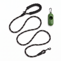 ValuTail™ 6 FT Heavy Duty Reflective Dog Leash with Padded Handle & Poop Bag Dispenser