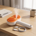 3-in-1 Electric Pet Steam Brush with UV Light - Rechargeable Spray Deshedding Grooming Comb for Dogs & Cats