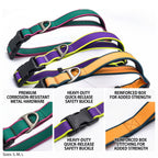 Waterproof Coated PVC Dog Collar with Integrated Control Handle