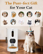 ValuTail™ 5G WiFi Smart Pet Feeder with 1080P HD Camera & Night Vision