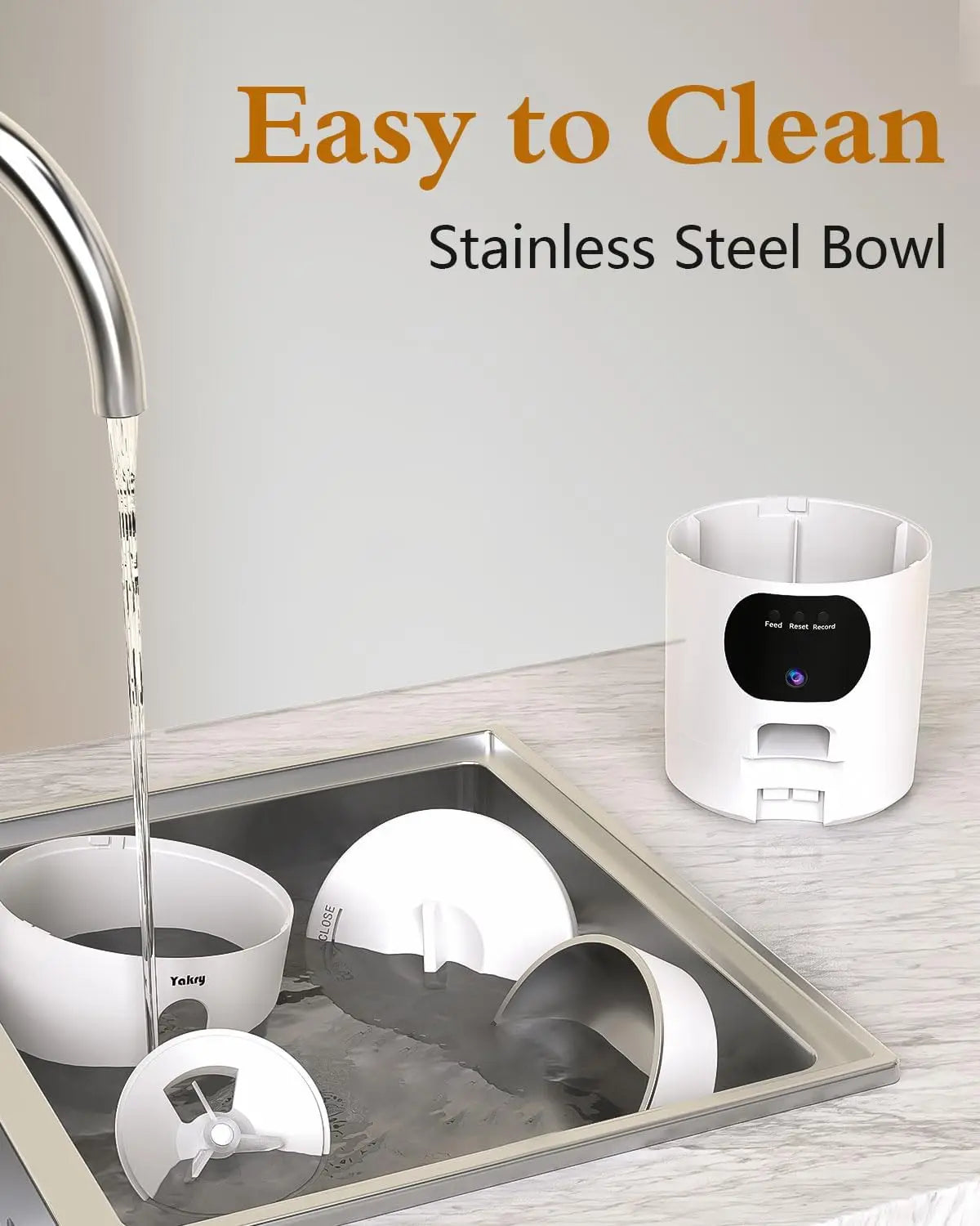ValuTail™ 5G WiFi Smart Pet Feeder with 1080P HD Camera & Night Vision